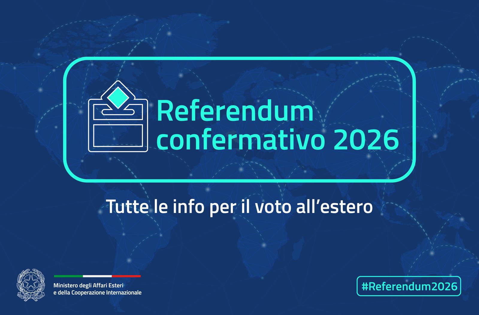 REFERENDUM COSTITUZIONALE 2026